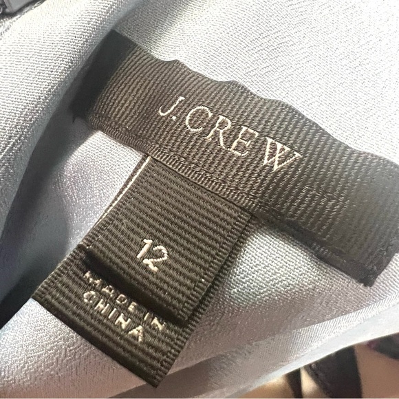 J. Crew Silk Paisley Flutter Sleeve Short Shift Dress Women’s 12 - Picture 10 of 10